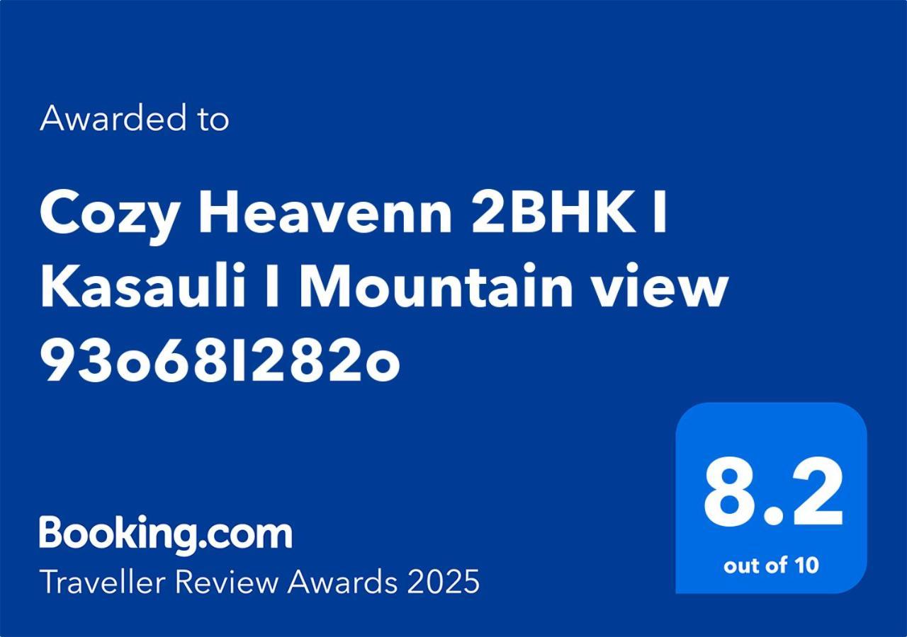 Cozy Heavenn 2Bhk I Kasauli I Mountain View 93O68I282O Lejlighed Eksteriør billede